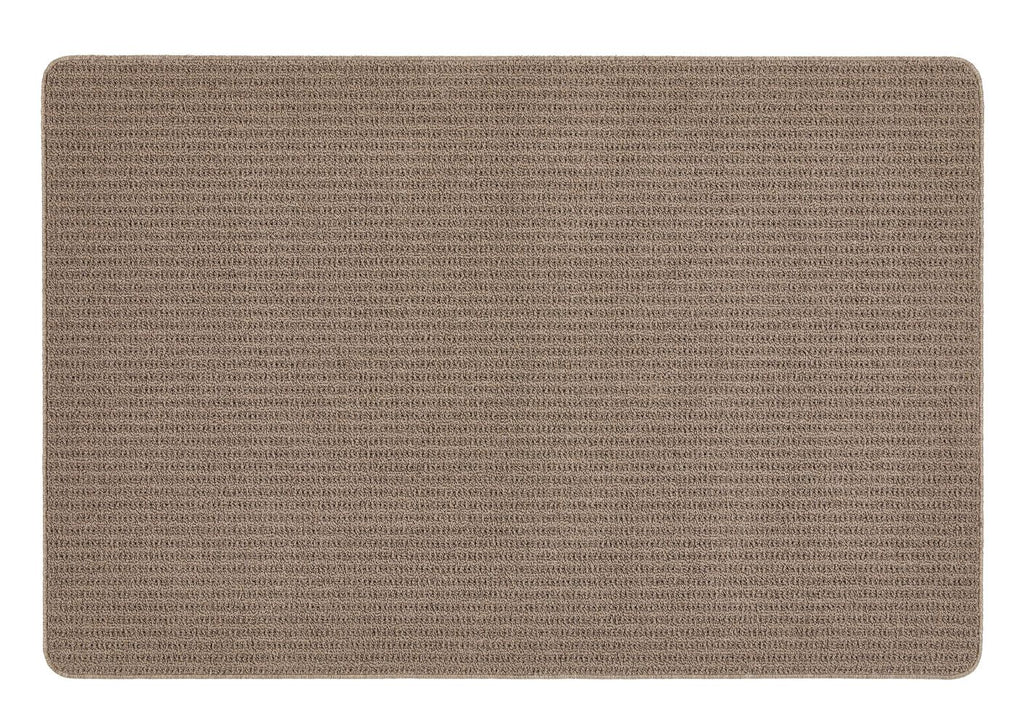 My Sculptured Collection - Textured - Waffle - Mink -  Washable-  Phoenox Rugs