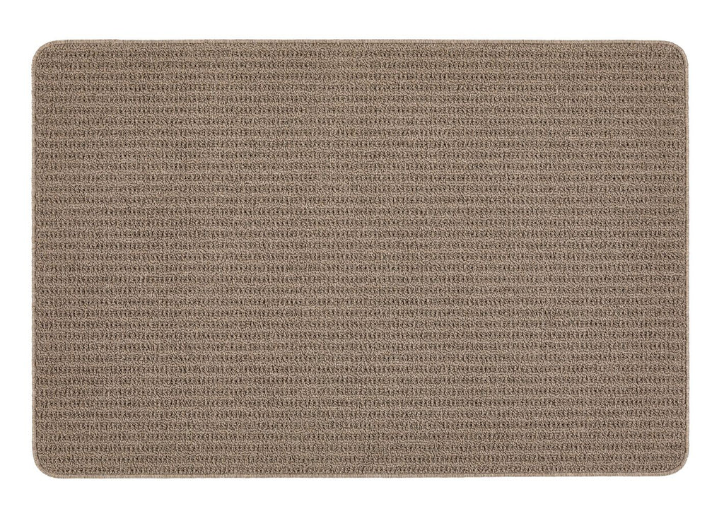 My Sculptured Collection - Textured - Waffle - Mink -  Washable-  Phoenox Rugs