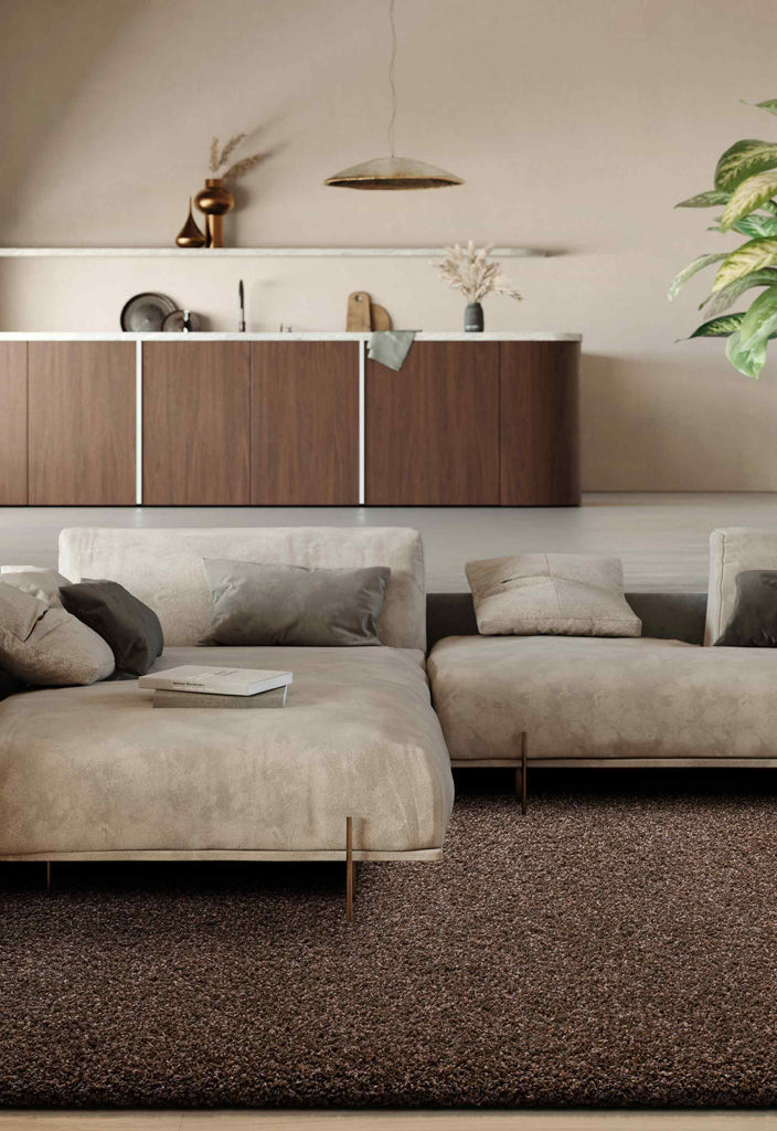 Twilight Shaggy -  039-0001 8822 - Rusty Brown-  Rugs and Runners- CIRCLES/SQUARES AVAILABLE- MC