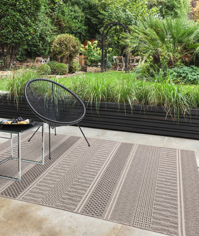 Varanda- Indoor / Outdoor - VA04 Natural Stripe  - Asiatic London
