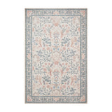 Versailles - H1423 - Beige /  Blue   - Washable - Think Rugs