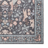 Versailles - H1423 - Dark Blue  - Washable - Think Rugs