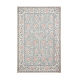 Versailles - H1424 -Beige / Blue  - Washable - Think Rugs