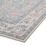 Versailles - H1424 -Beige / Blue  - Washable - Think Rugs