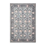 Versailles - H1424 - Dark Blue  - Washable - Think Rugs
