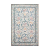 Versailles - H1425 - Beige / Blue   - Washable - Think Rugs