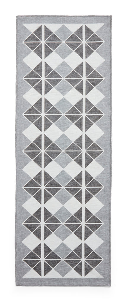 Victoria - Washable -  Grey / Dark Grey- H1184