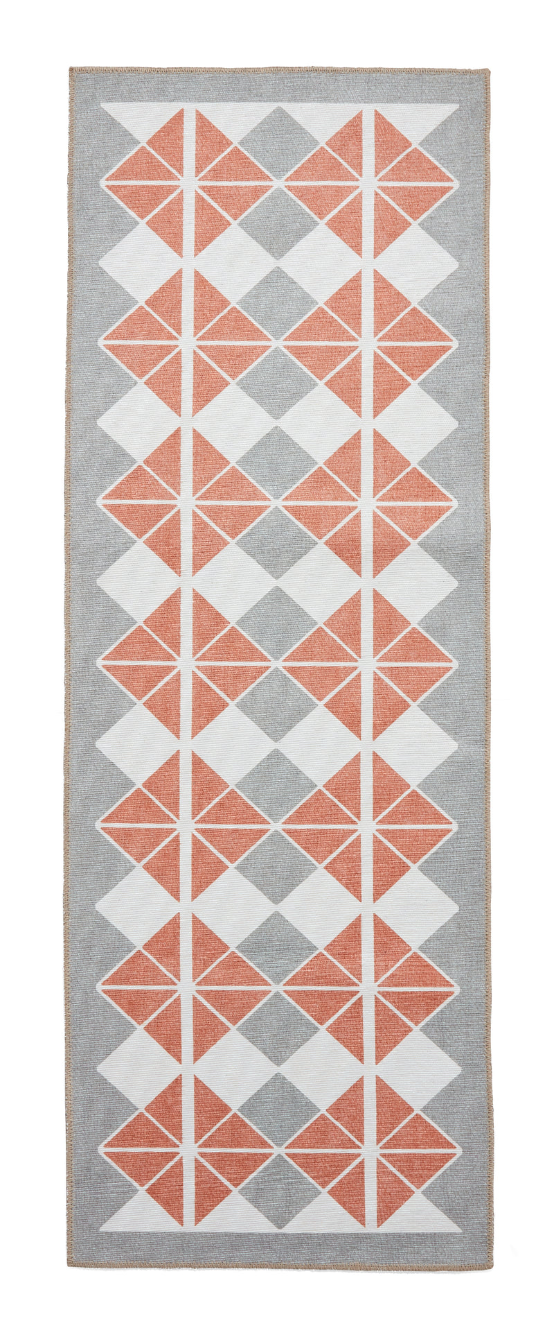 Victoria - Washable - Grey / Orange - H1184