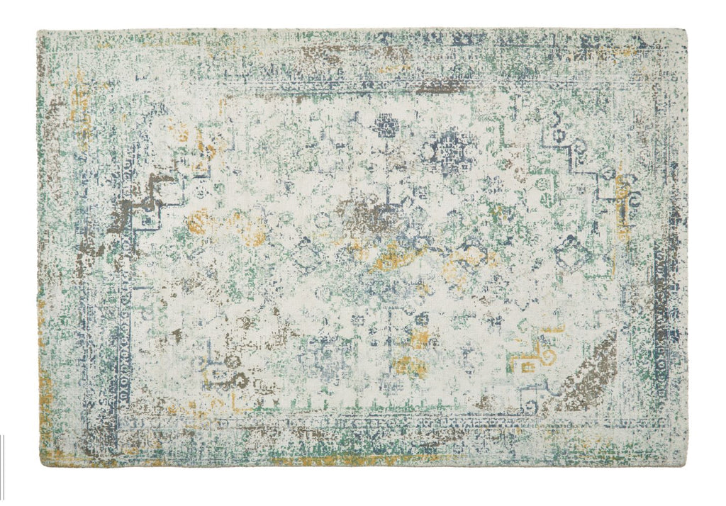 Vogue - Blue / Ochre- Origins-  Phoenox Rugs