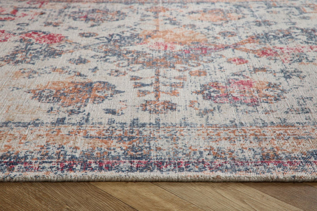 Vogue - Navy / Rust - Origins-  Phoenox Rugs