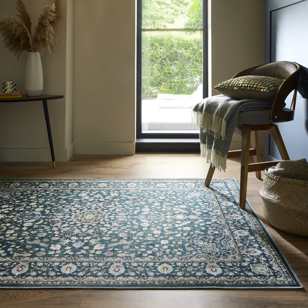 Washable Range - Windsor Emerald -  Pheonox Rug