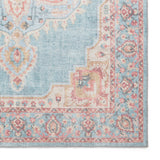 Zahra - Washable - S0063 - Blue / Beige - Think Rugs