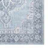 Zahra - Washable - S0063 - Blue - Think Rugs