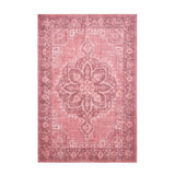 Zahra - Washable - S0063 - Pink - Think Rugs