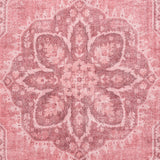 Zahra - Washable - S0063 - Pink - Think Rugs