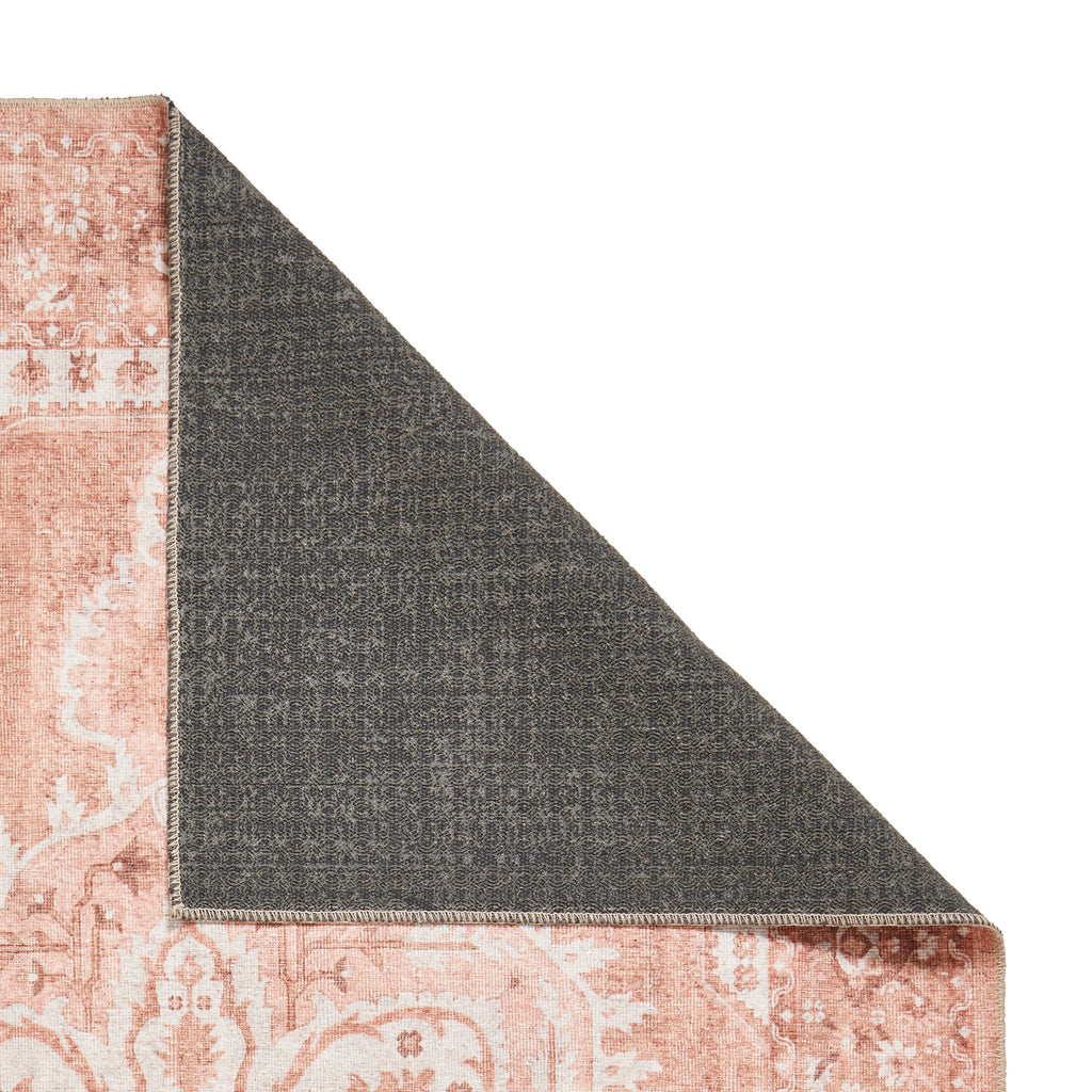 Zahra - Washable - S0063 - Terracotta - Think Rugs