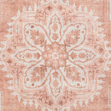 Zahra - Washable - S0063 - Terracotta - Think Rugs