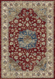 Da Vinci Rugs/Runners/Circles - 057 - 0559 1464 - Red- MC