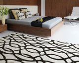 MATRIX WOOL RUGS  AND RUNNERS - MAX35 WIRE BLACK- AC