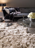PLUSH RUGS( CIRCLES AVAILABLE)- SAND-AC