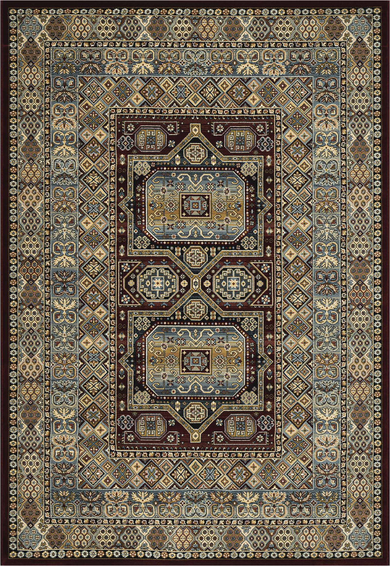 Da Vinci Rugs & Runners - 057 - 0147 1454 - Red- MC