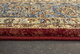 Da Vinci Rugs & Runners - 057 - 0163 1454 - Red/Navy - MC