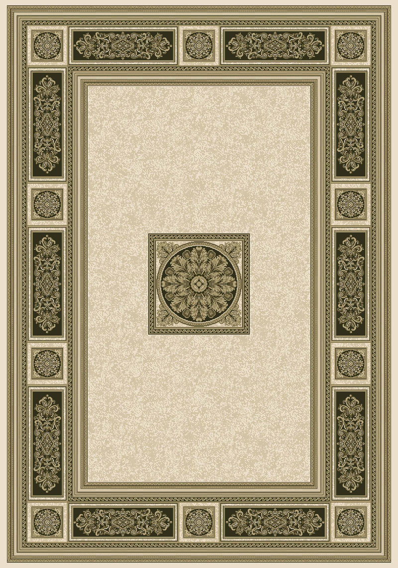 Da Vinci Rugs/Runners/Circles - 057 - 0801 6223- Gold/Cream