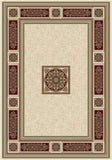 Da Vinci Rugs/Runners/Circles - 057 - 0801 6414- Gold/Red