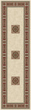 Da Vinci Rugs/Runners/Circles - 057 - 0801 6414- Gold/Red