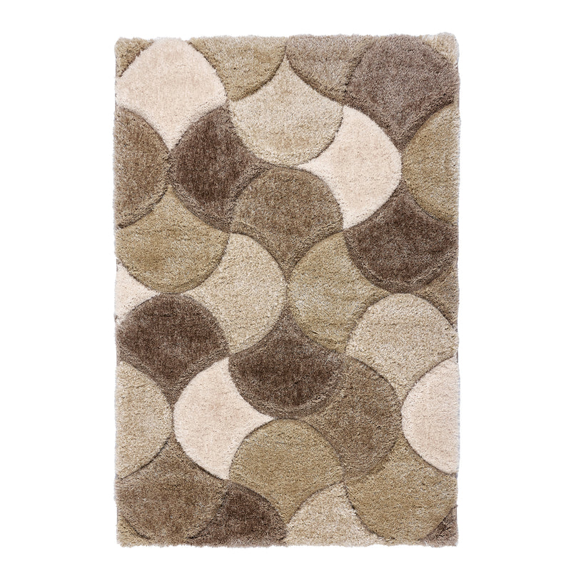 3d Scallop -Neutral - Pheonox Rugs