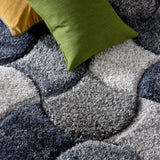 3d Scallop -Navy- Pheonox Rugs
