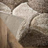3d Scallop -Neutral - Pheonox Rugs