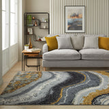 Amara - AMA103 - Grey / Blue / Bronze  - Rama (Concept Looms)