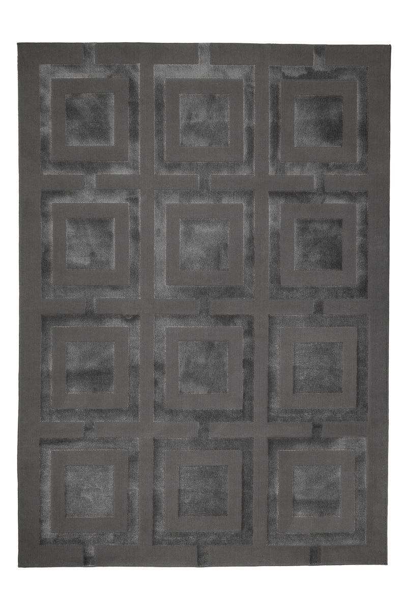 Atelier - Squares - Charcoal -   Melrose Interiors