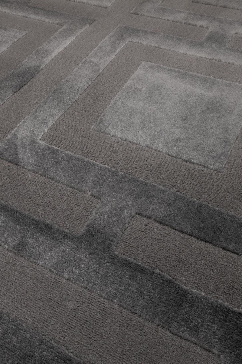 Atelier - Squares - Charcoal -   Melrose Interiors