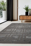 Atelier - Squares - Charcoal -   Melrose Interiors