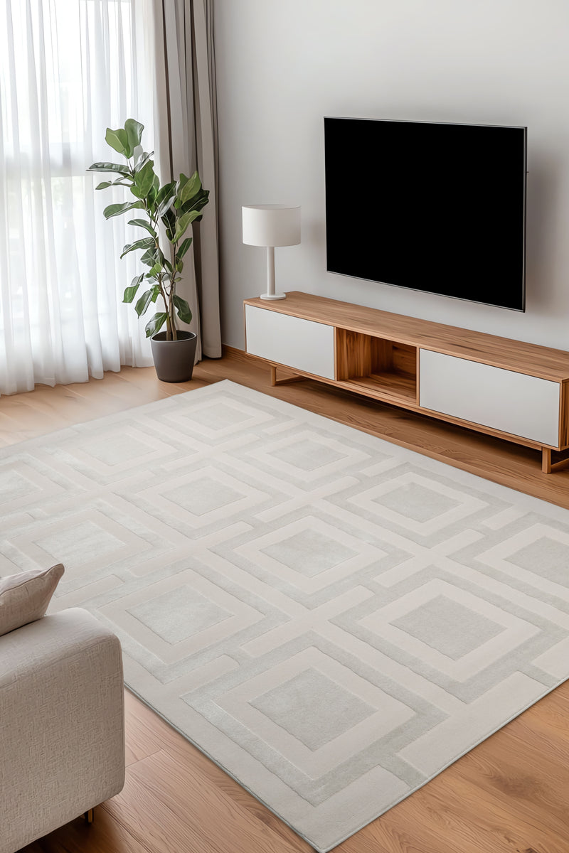 Atelier - Squares - Ivory -   Melrose Interiors