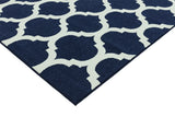 Antibes - Indoor / Outdoor - AN02 - Blue Trellis- Asiatic London