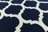 Antibes - Indoor / Outdoor - AN02 - Blue Trellis- Asiatic London