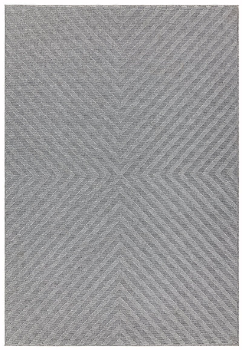 Antibes - Indoor / Outdoor - AN07 - Light Grey Arrow - Asiatic London