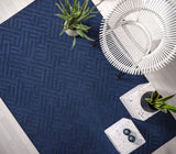 Antibes - Indoor / Outdoor - AN05 - Blue Linear - Asiatic London
