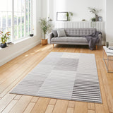Apollo Modern Linear Grey / Ivory 2681