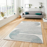 Apollo Modern Linear Grey / Green 2683