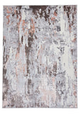 Apollo Modern Abstract Grey / Rose GR580