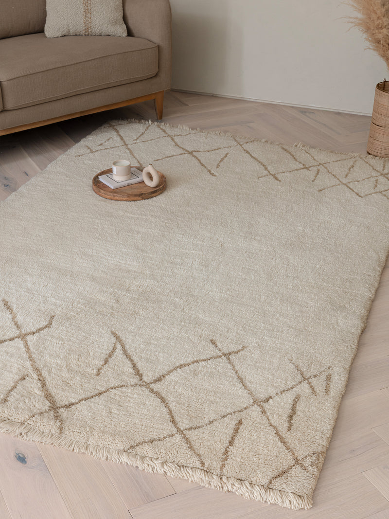 Azera - Crosshatch - Shaggy-  Asiatic London