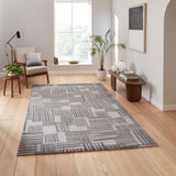 Blocks - Charcoal -  Catherine Lansfield - Think Rugs