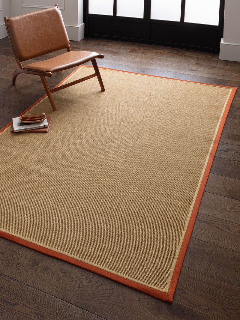 Bordo - Boucle - Rust Linen -  Asiatic London