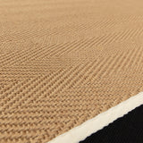 Bordo - Herringbone - Charcoal Cream -  Asiatic London