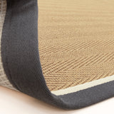 Bordo - Herringbone - Slate Cream -  Asiatic London