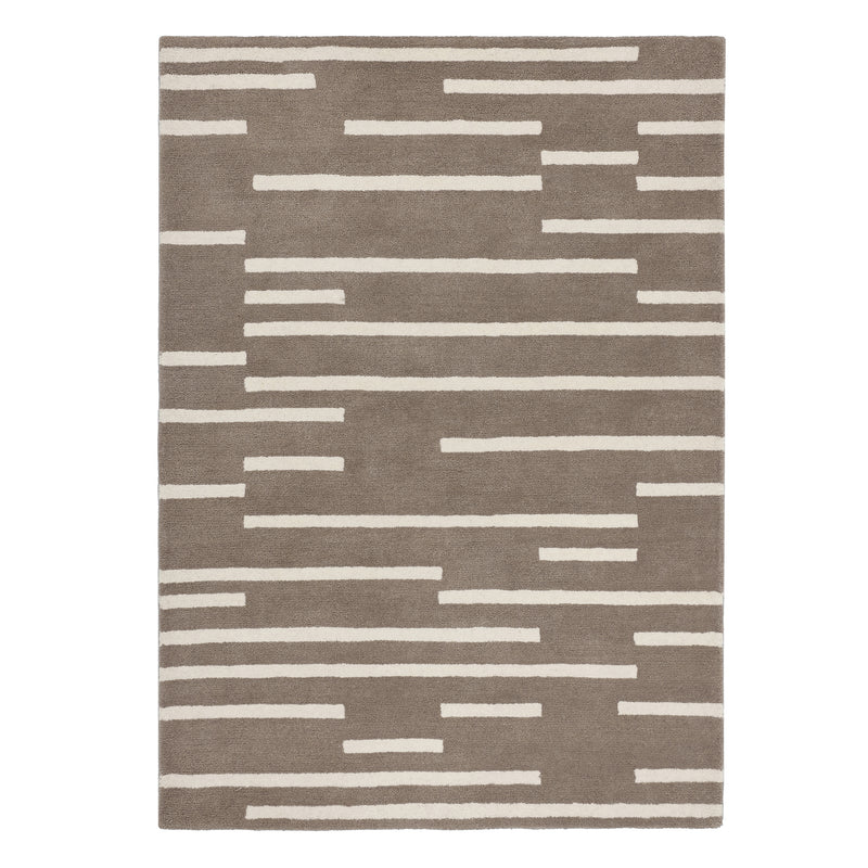 Broken Stripe - Beige / Cream -  Phoenox Rugs